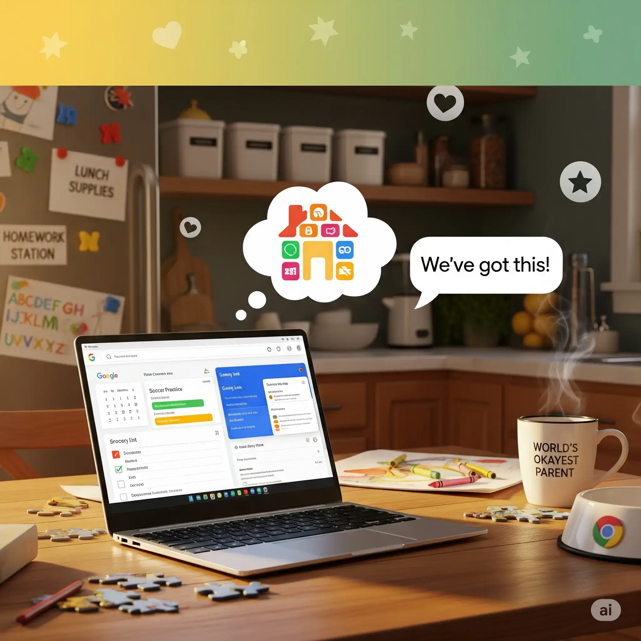 Manage family apps on chromebook