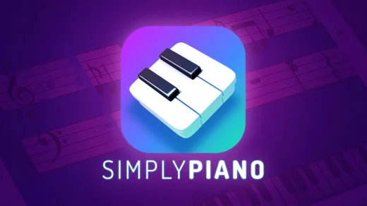Simply piano logo