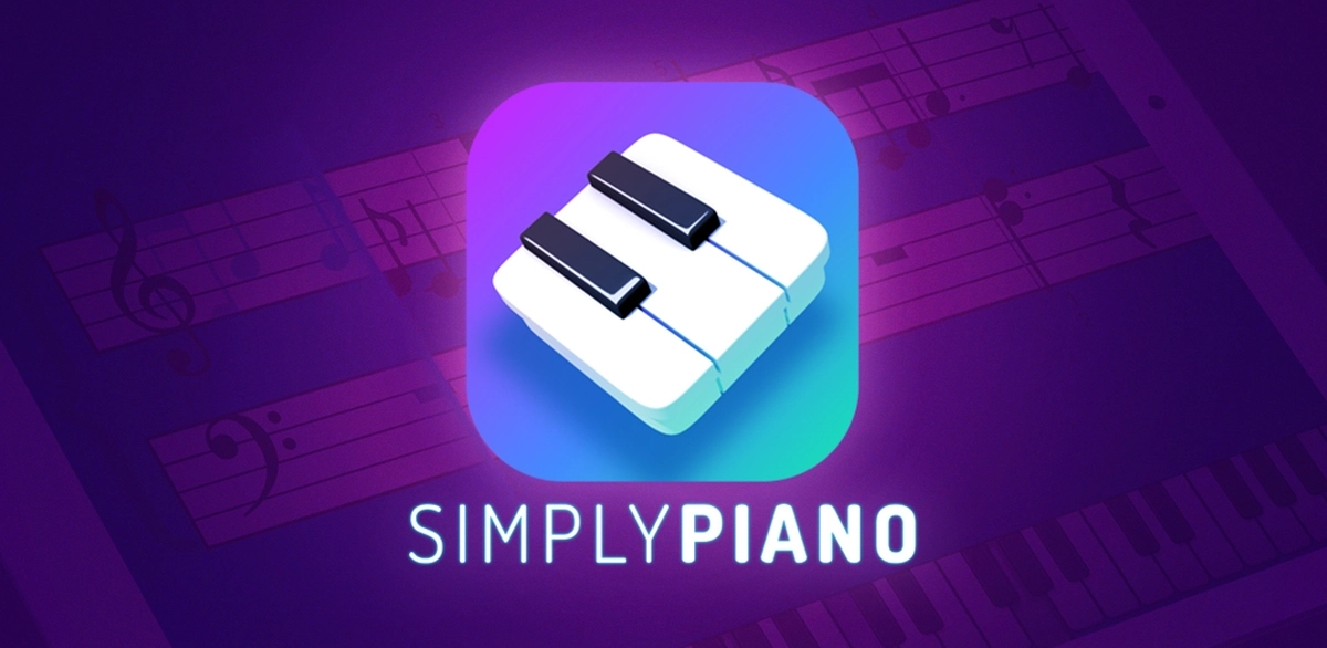 Simply piano logo