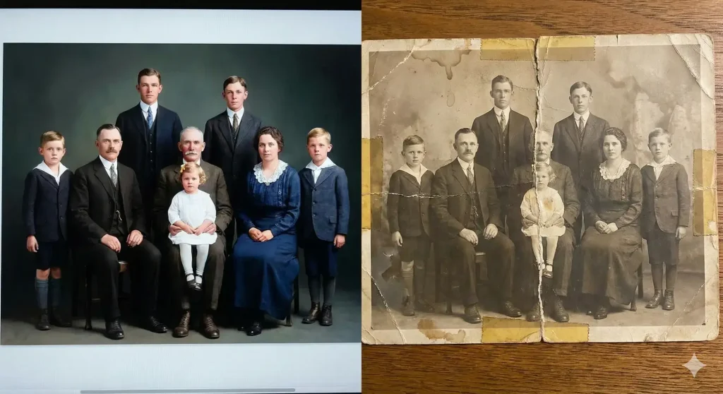 Before and after photo edited by nano banana pro Before and after photo edited by nano banana pro