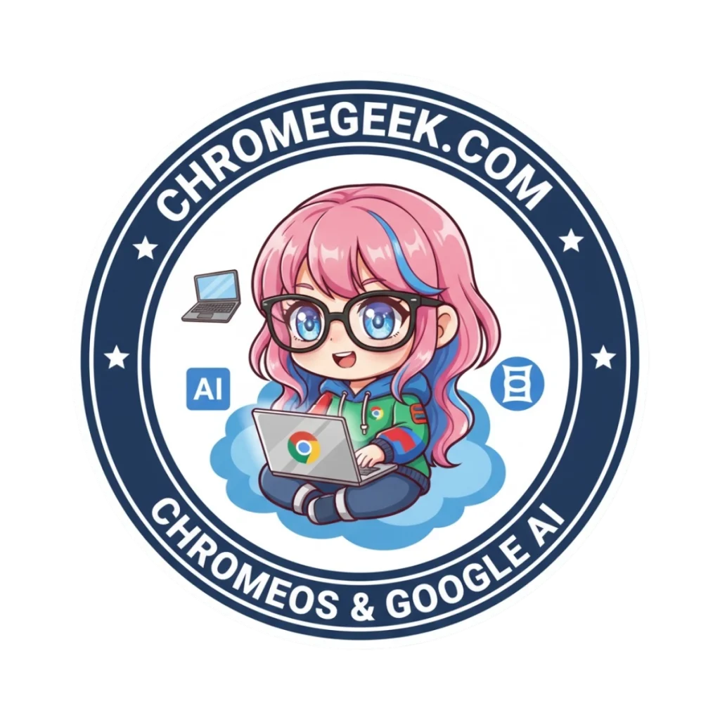 Chromebook mascot logo