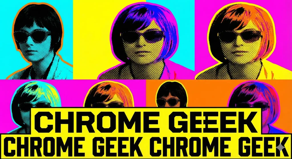 Pop art created by nano banana chrome geek Pop art created by nano banana chrome geek