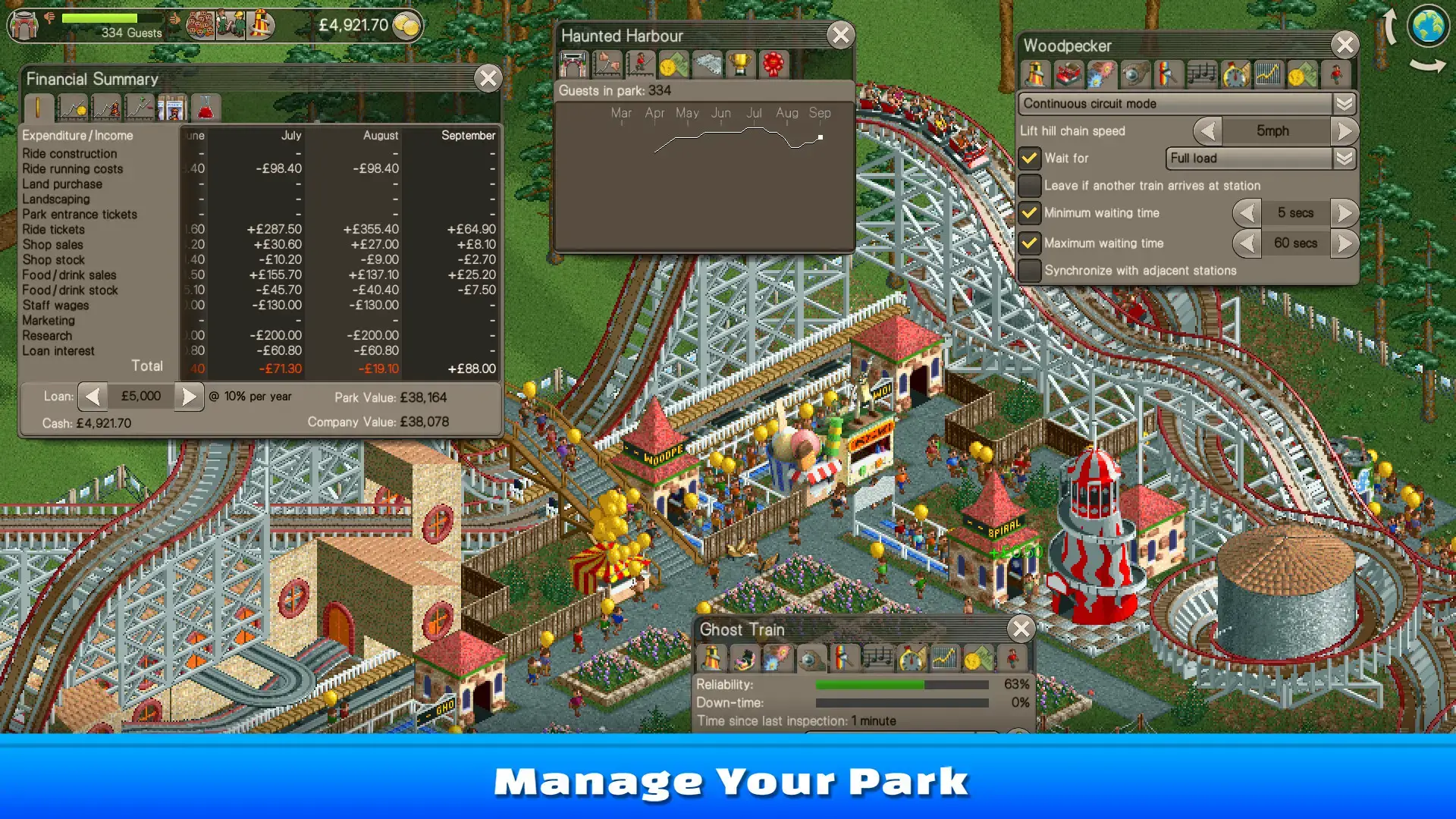 Rollercoaster tycoon classic on chromeos