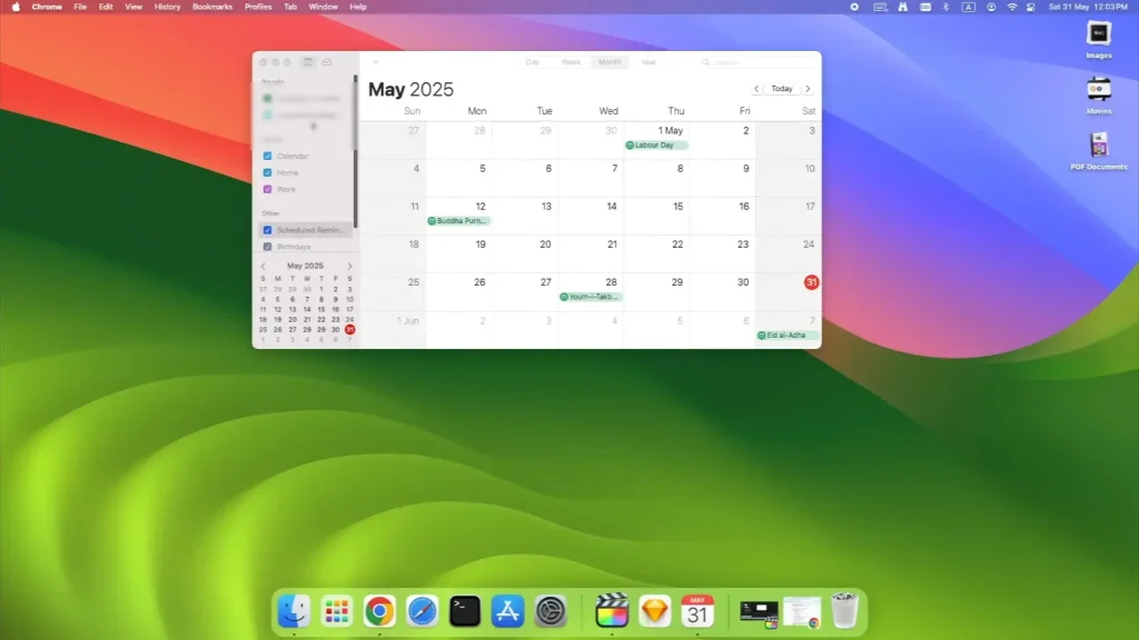 #4 sync event on macos