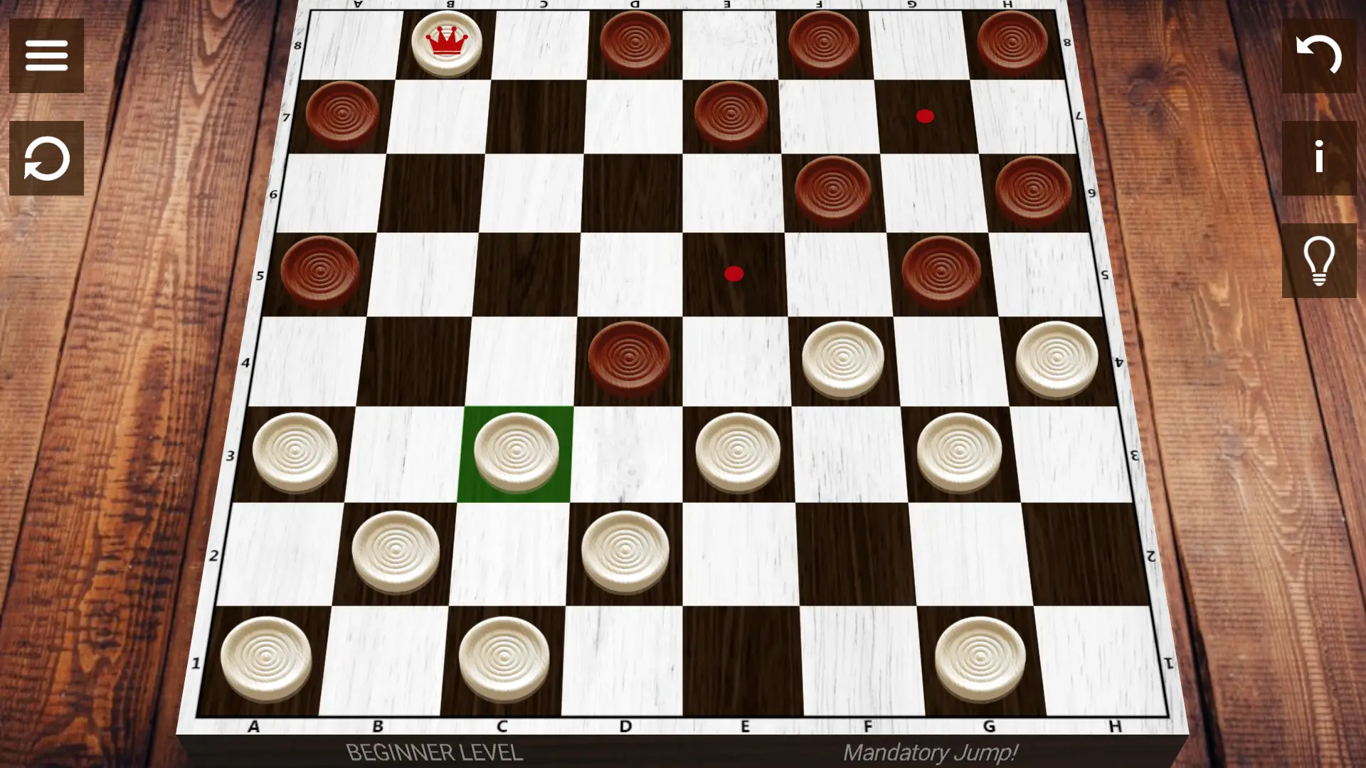 Checkers game hd