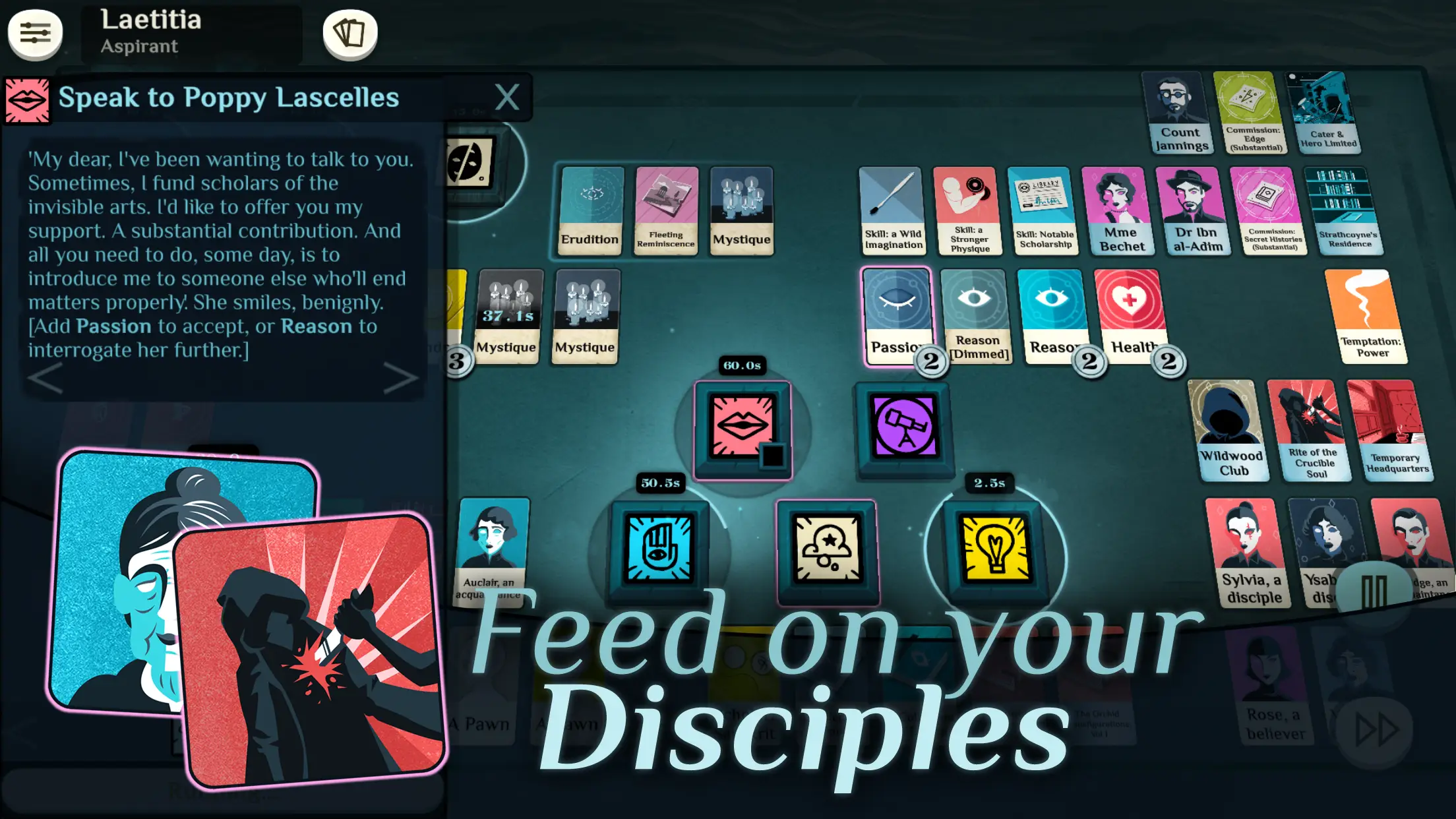 Cultist simulator game