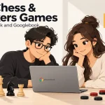 Cover image chess checkers googlebook