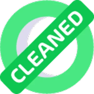 Cleaned history cache extension logo Cleaned history cache extension logo