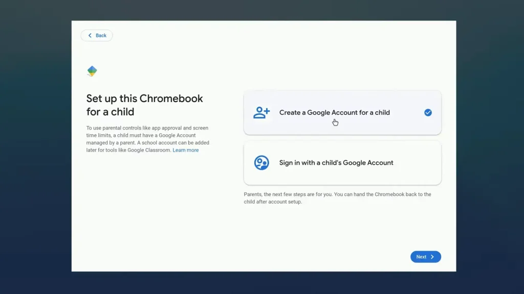 Create child google account 004 Create child google account 004