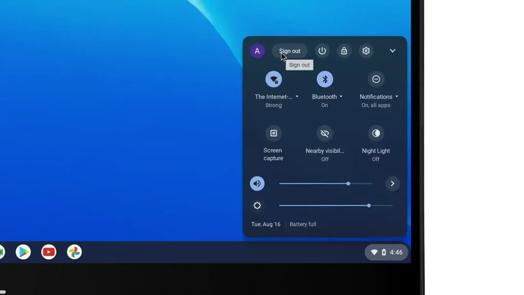 Sign out 001 Sign out 001