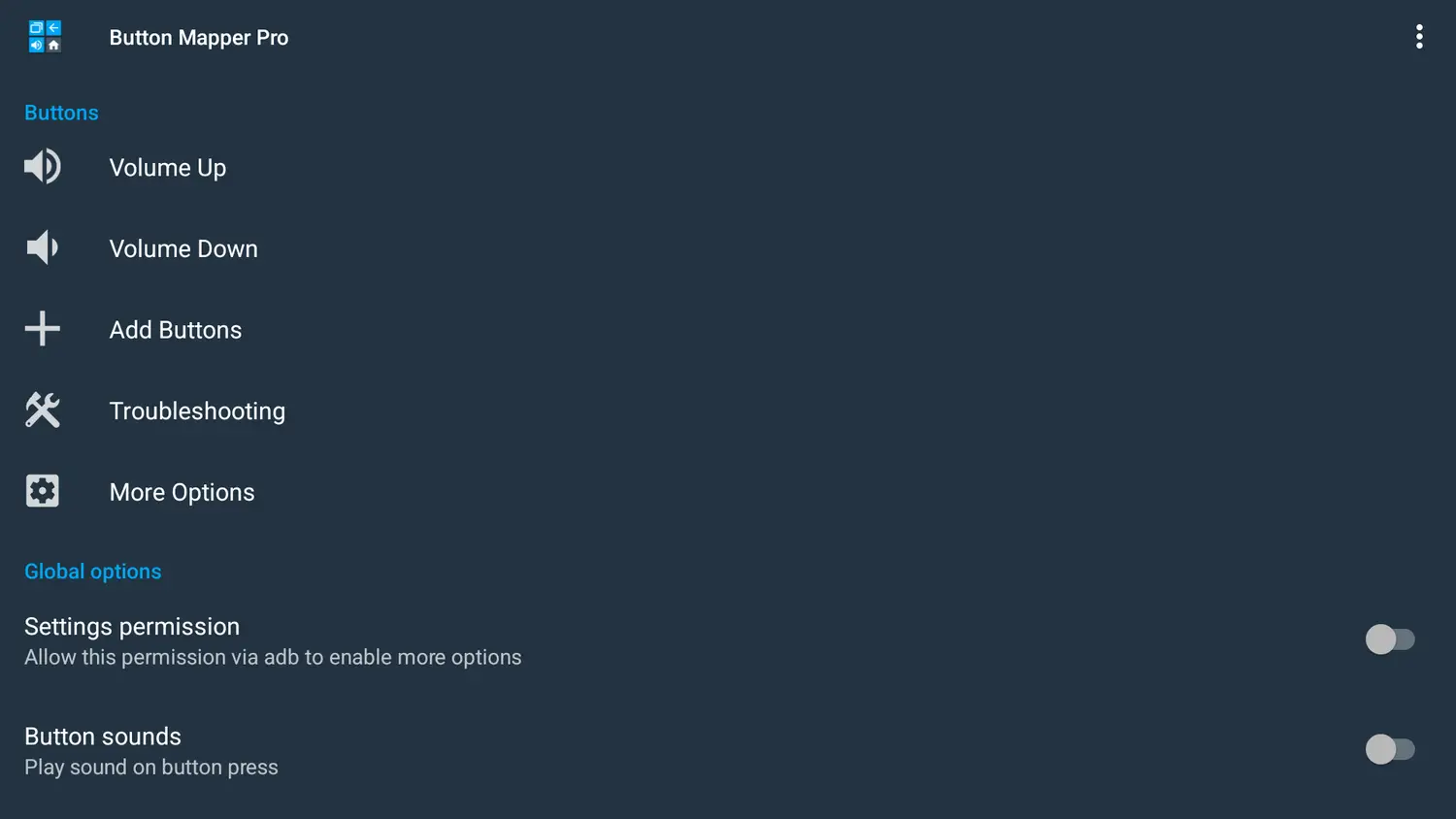Button mapper pro for google tv