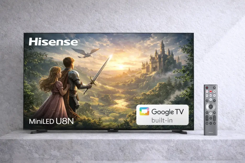 Hisenseu8n with google tv