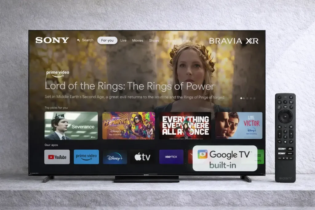 Sony xr with google tv