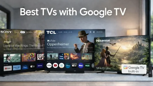The top tvs with google tv