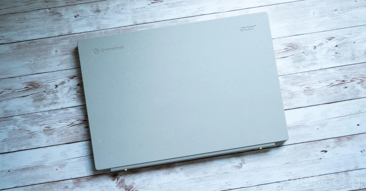 Acer chromebook vero 514 1.jpg - Review: Acer Chromebook Vero 514 wraps ChromeOS in a recycled plastic body