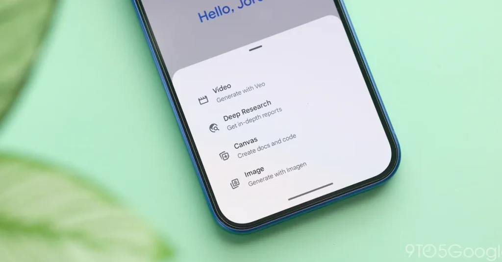 Gemini options .jpg - Google is adding AI detection for photos, videos, and audio to Search and Chrome