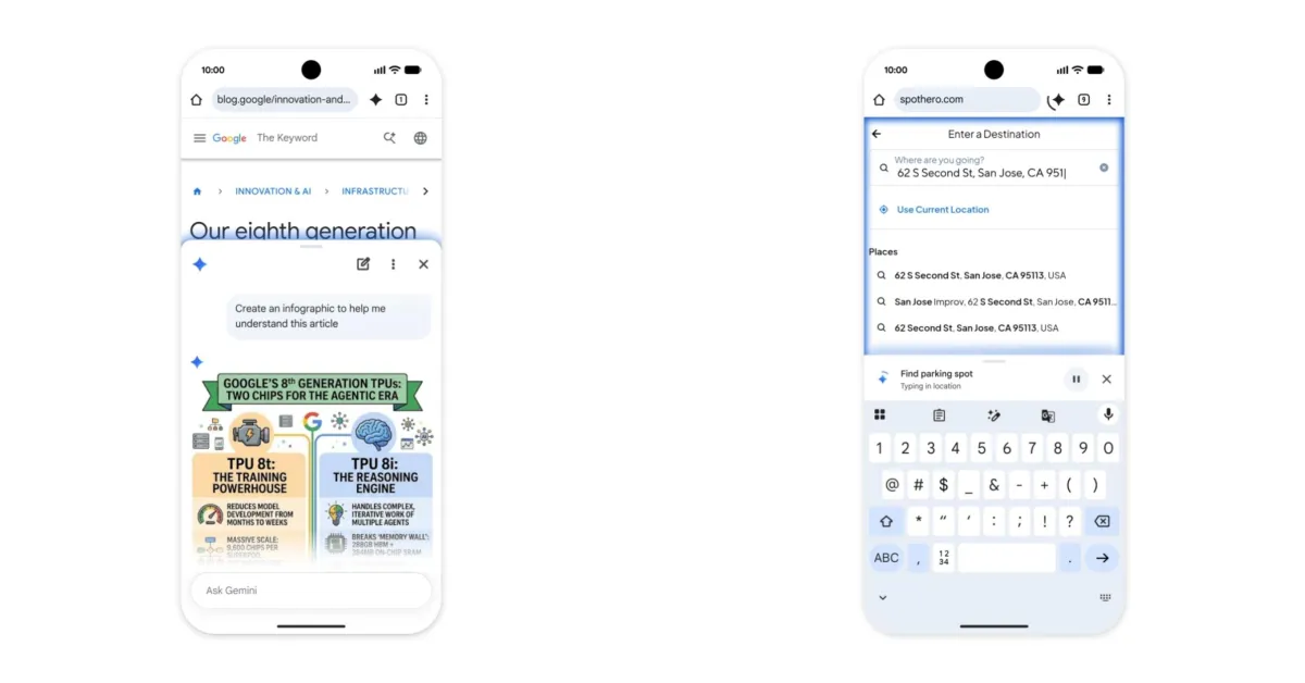 Gemini in chrome android cover.jpg - Chrome for Android adding full Gemini integration and auto browse