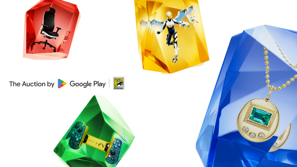 Sdcc thumbnail.width 1300.png - Google Play Takes Over Comic-Con: An Exclusive Auction Event