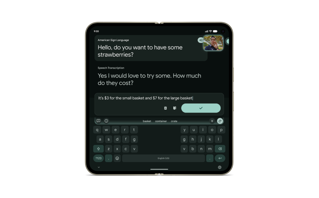 American sign language pixel 11 pro fold so.max 1440x810.png - Master Sign-To-Text on Pixel 11 With Google AI