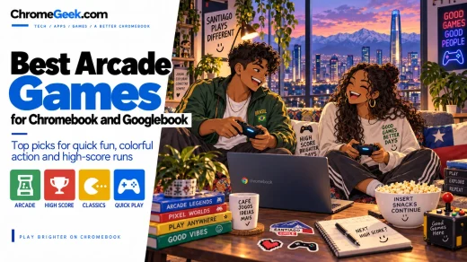 Cover image arcade games - 15 Best Arcade Games for Chromebook and Googlebook