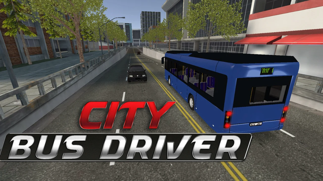 City Bus Driver commercial passenger bus pulling up to a city transit bus stop