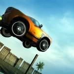 Burnout Paradise crash takedown gameplay on Chromebook