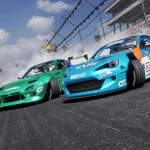 CarX Drift Racing Online tandem drift gameplay on Chromebook