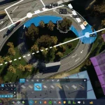 Cities Skylines 2 city management gameplay on Chromebook