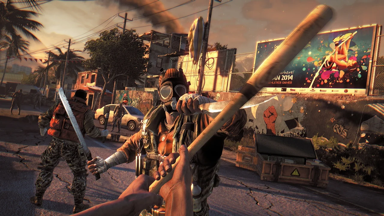 Dying Light zombie parkour survival gameplay on Chromebook