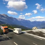 Euro Truck Simulator 2 highway hauling gameplay on Chromebook