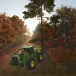 Farming Simulator 25 authentic tractor crop harvesting gameplay on Chromebook