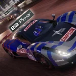 GRID Legends touring car race gameplay on Chromebook
