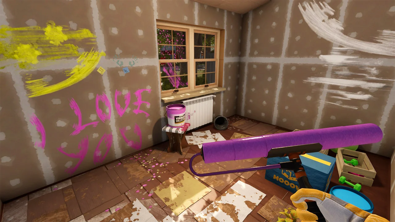 House Flipper 2 interior renovation gameplay on Chromebook