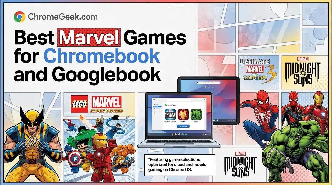Cover image marvel games - 20 Best Marvel Games for Chromebook and Googlebook