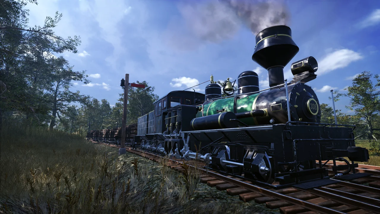 Railway Empire 2 train locomotive network gameplay on Chromebook