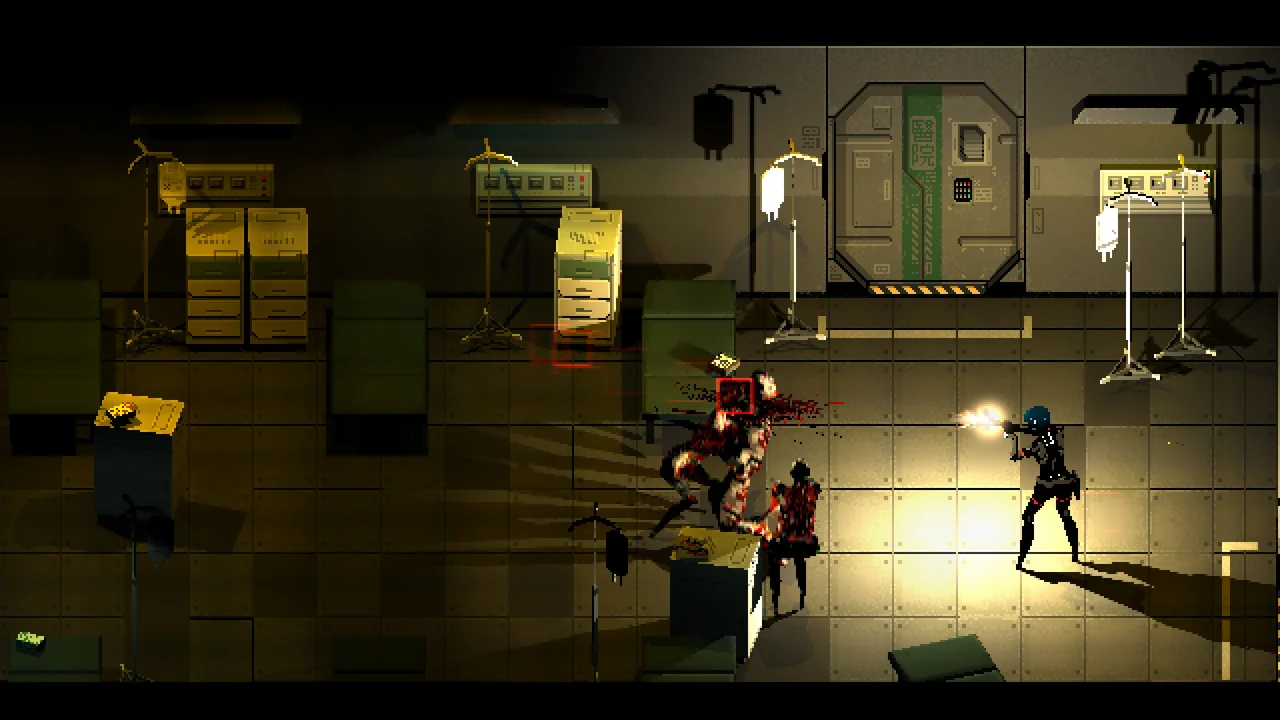 Signalis retro survival horror gameplay on Chromebook