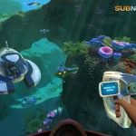 Subnautica alien ocean survival gameplay on Chromebook