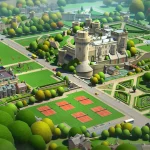 Two Point Campus university building management gameplay on Chromebook