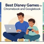 19 Best Disney Games for Chromebook and Googlebook Featured Illustration