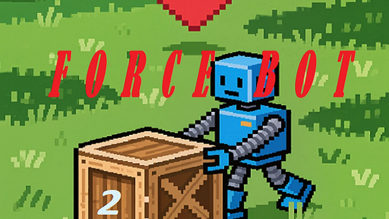 Force Bot 2 Sokoban block pushing robot puzzle on itch.io