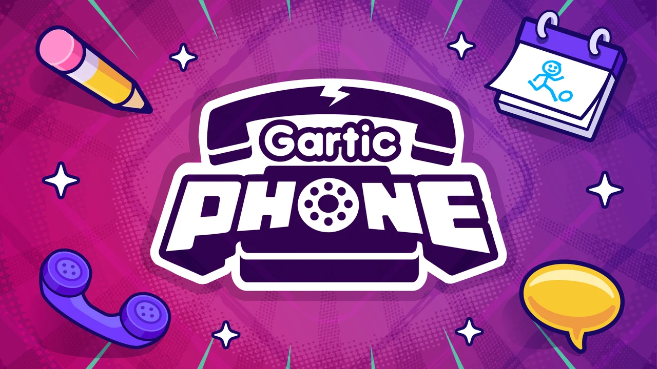 Gartic Phone collaborative telephone drawing and prompt interpretation lobby