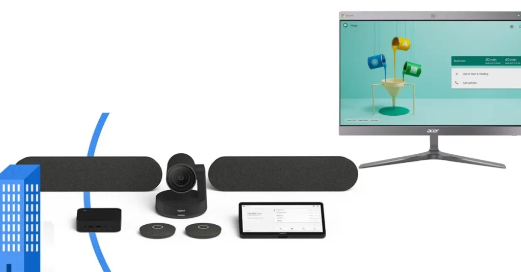 Google new hangouts meet hardware.jpg - Google Meet hardware dropping ChromeOS for Android