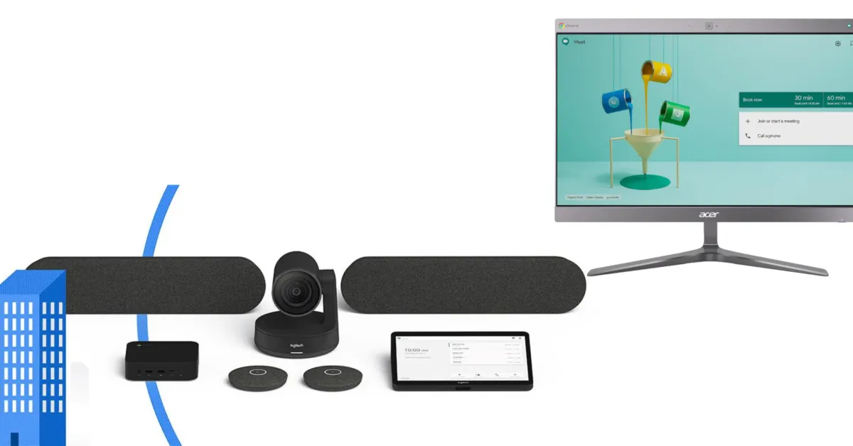 Google new hangouts meet hardware.jpg - Google Meet hardware dropping ChromeOS for Android