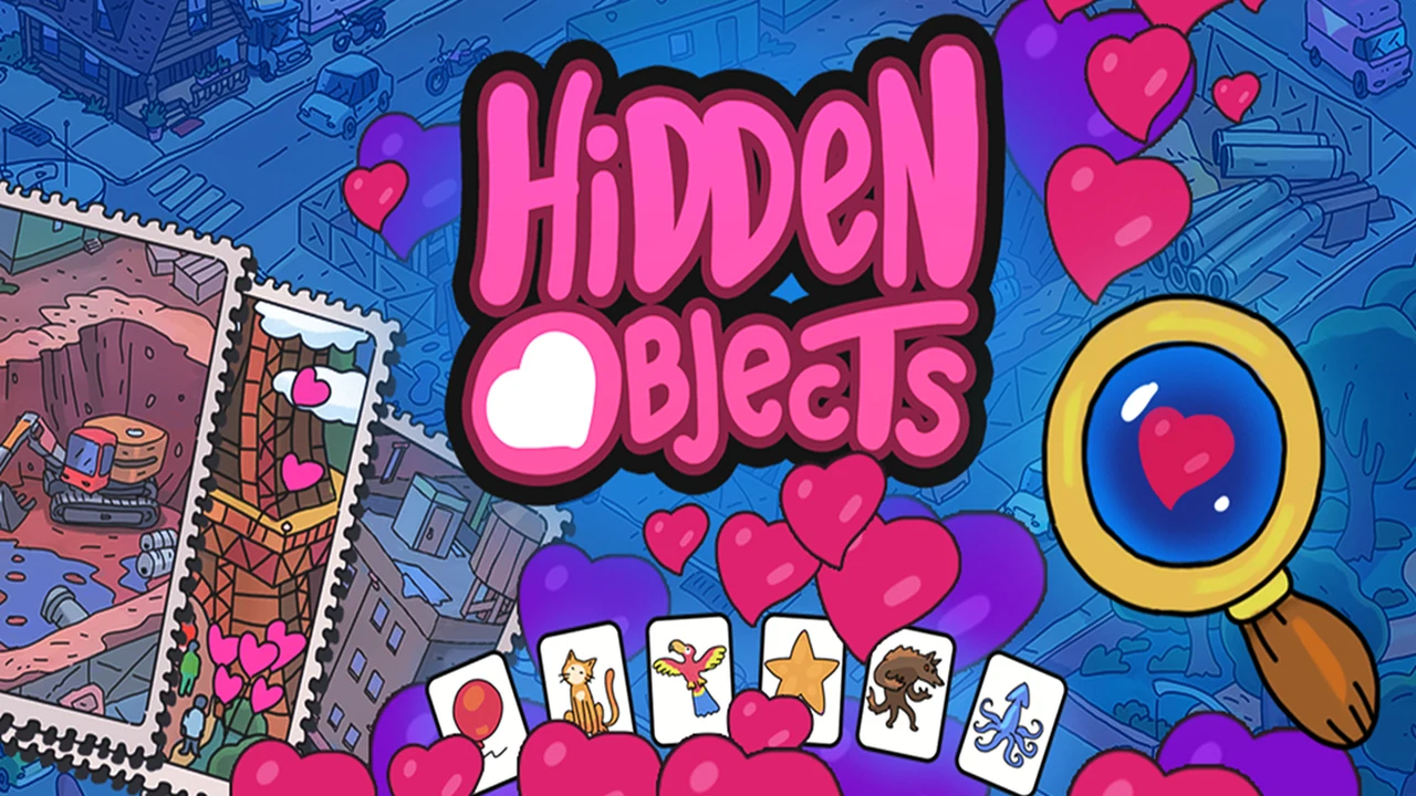 Hidden Objects detailed scene observation puzzle on CrazyGames