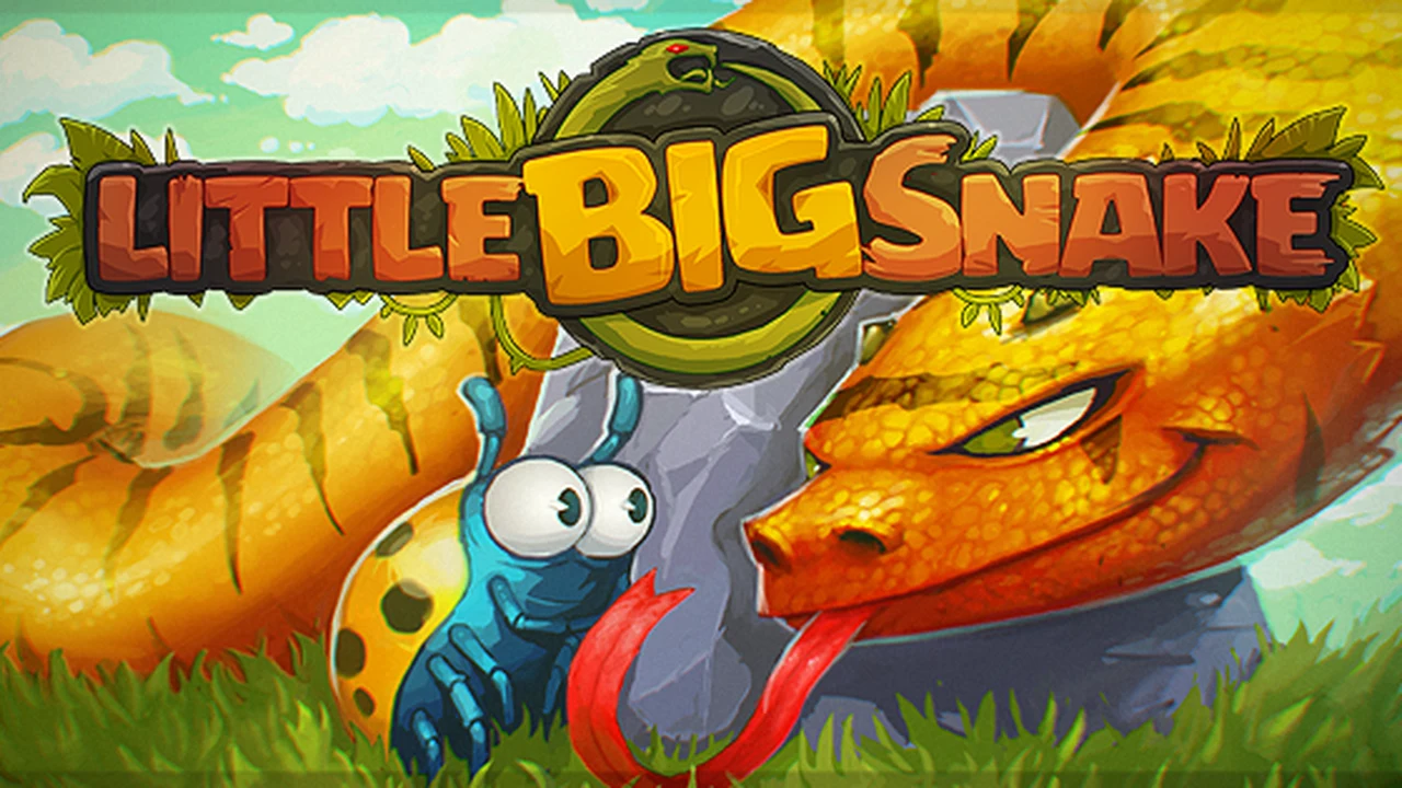 Little Big Snake polished snake arena with colorful insects and progression rewards