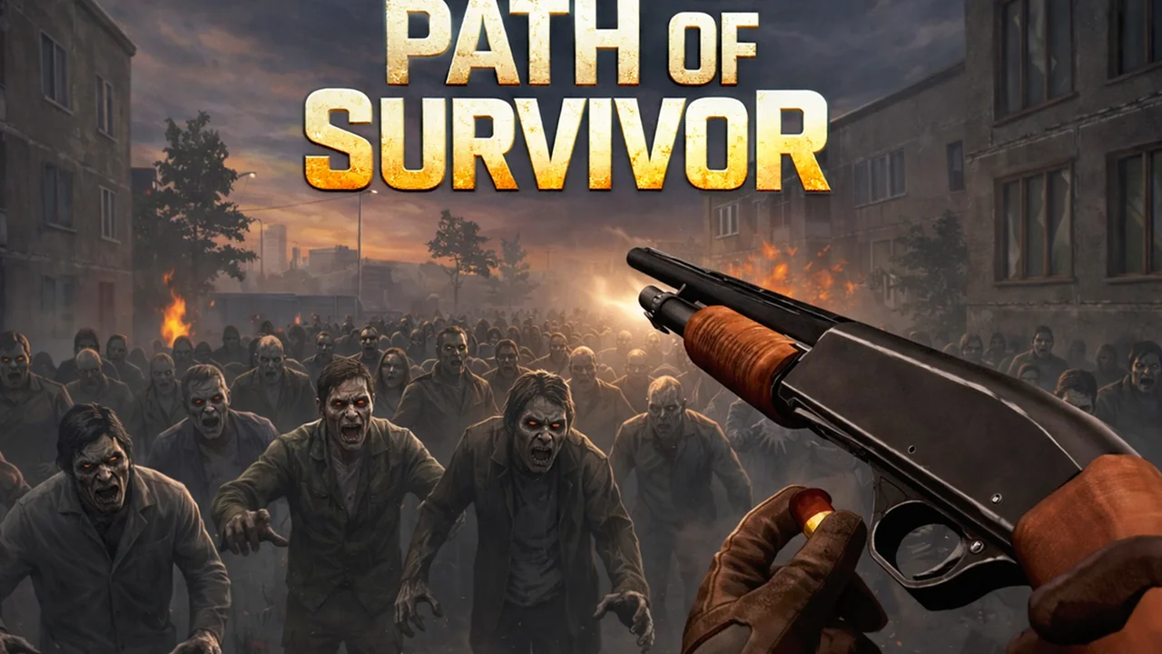 Path of Survivor single-player zombie survival first-person shooter mission