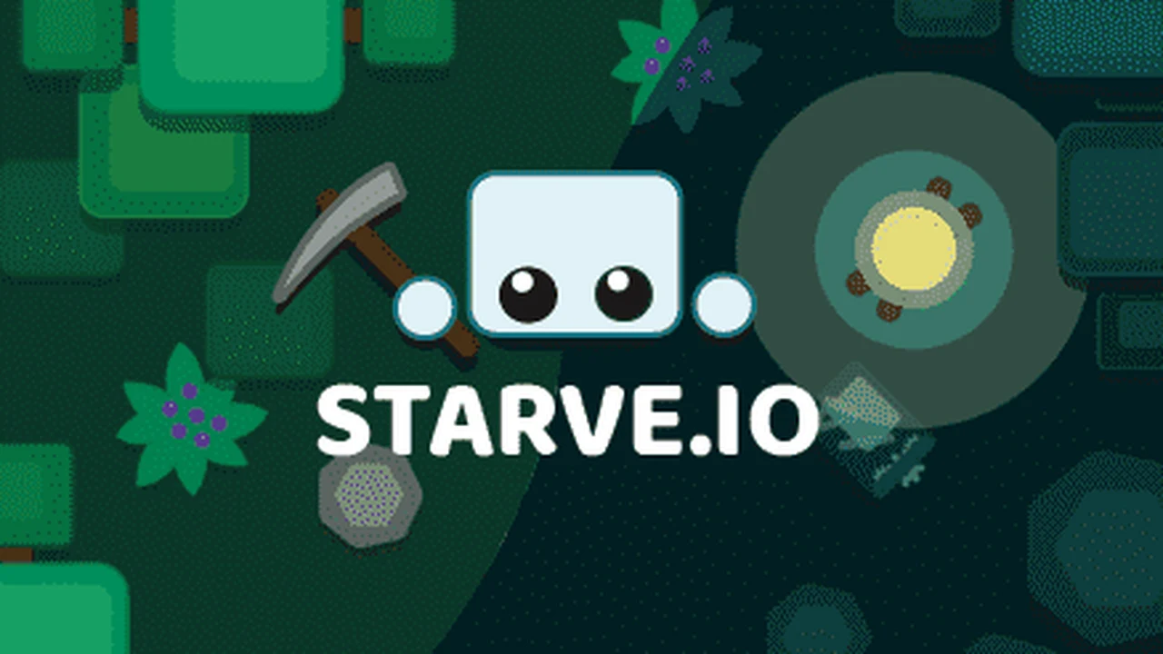 Starve.io wilderness survival showing campfire crafting and cold management
