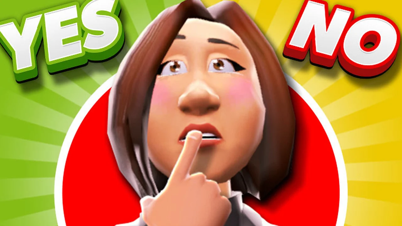 Yes or No Challenge local two player shared keyboard quiz on CrazyGames