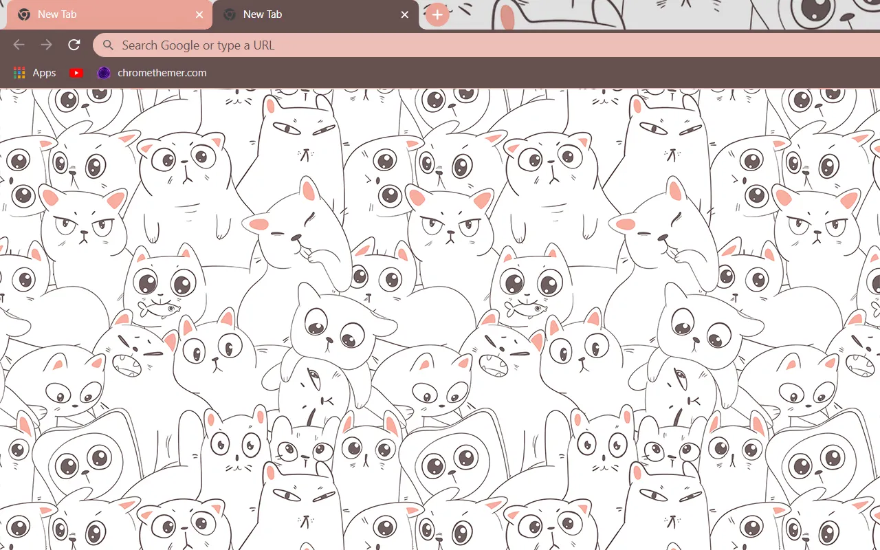 Cartoon Cats Chrome Theme Cartoon Cats Chrome Theme
