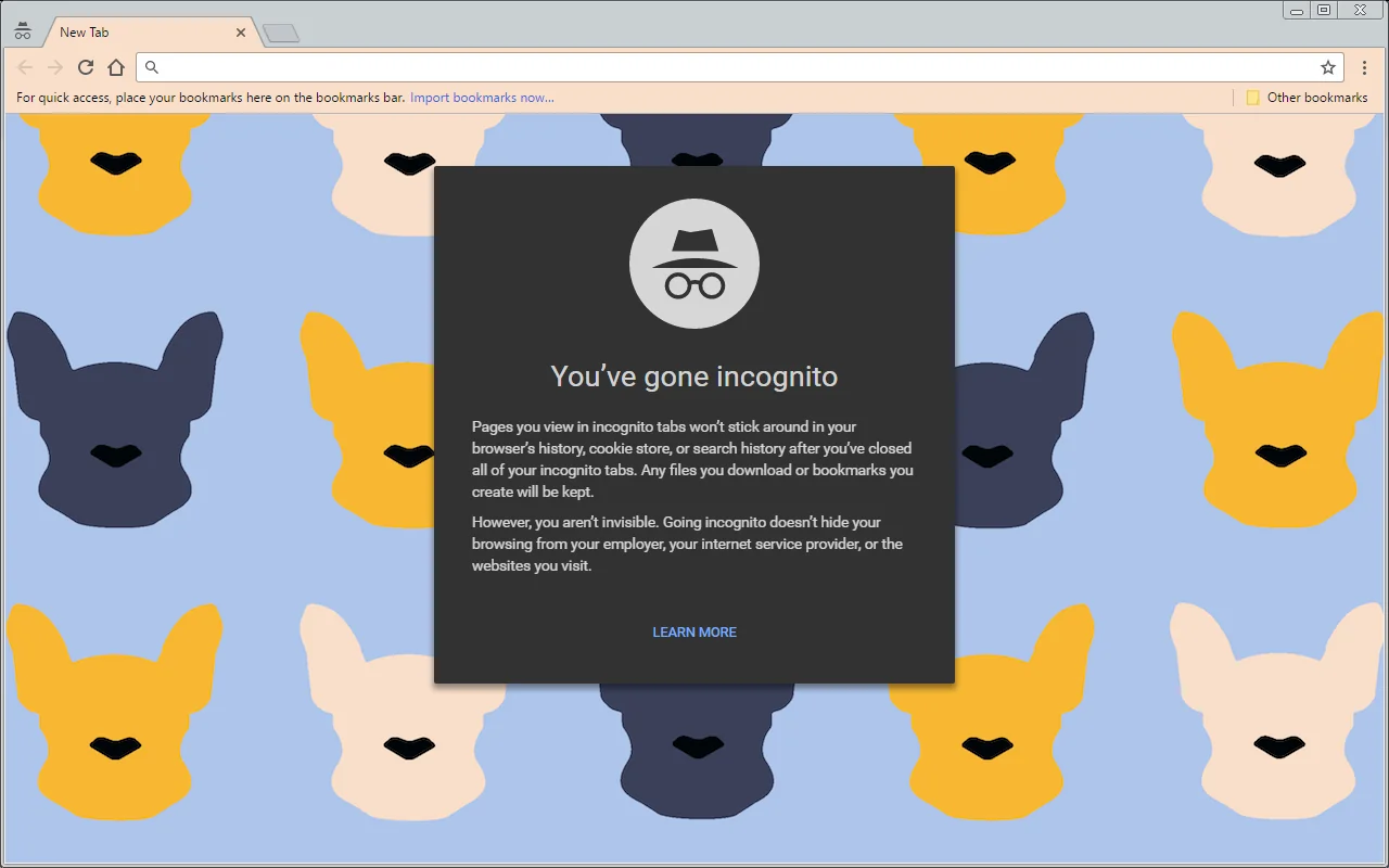 Cute Frenchie Chrome Theme Cute Frenchie Chrome Theme
